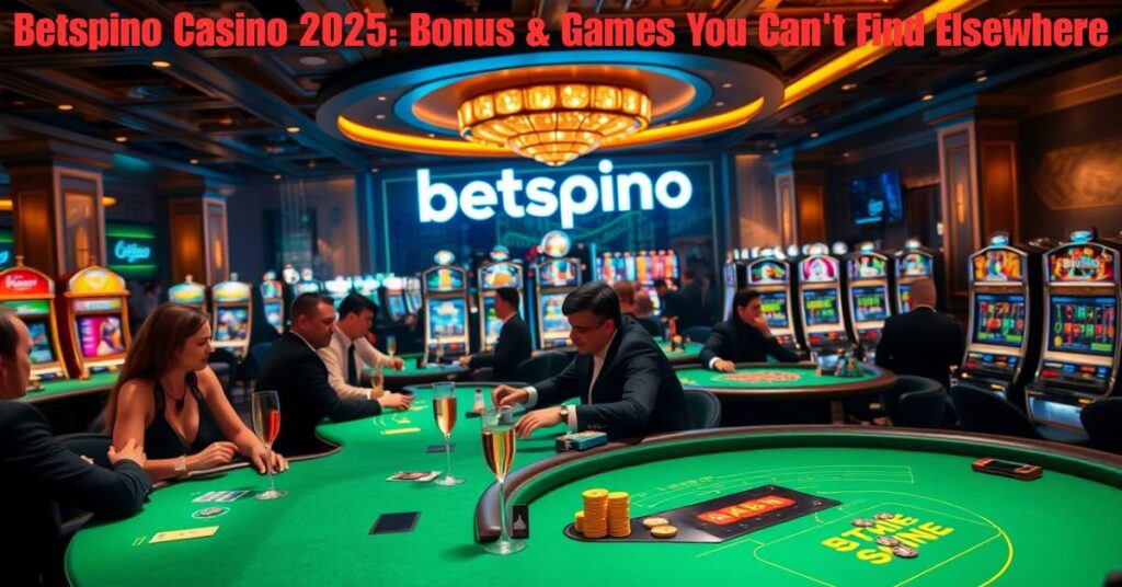Betspino Casino 2025: Exclusive Bonuses & Games You Can't Find Elsewhere 2 Betspino Casino 2025: Bonus & Games You Can't Find Elsewhere