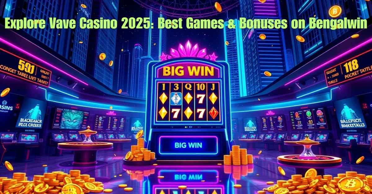Explore Vave Casino 2025: Best Games & Bonuses on Bengalwin