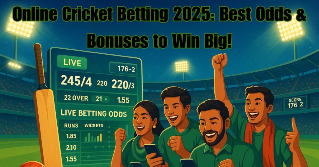 Online Cricket Betting 2025: Best Odds & Bonuses to Win Big! 2 Online Cricket Betting 2025