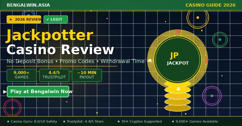 Jackpotter Casino 2026: Best Games, Bonuses & Honest Ratings 2 jackpotter casino 2026