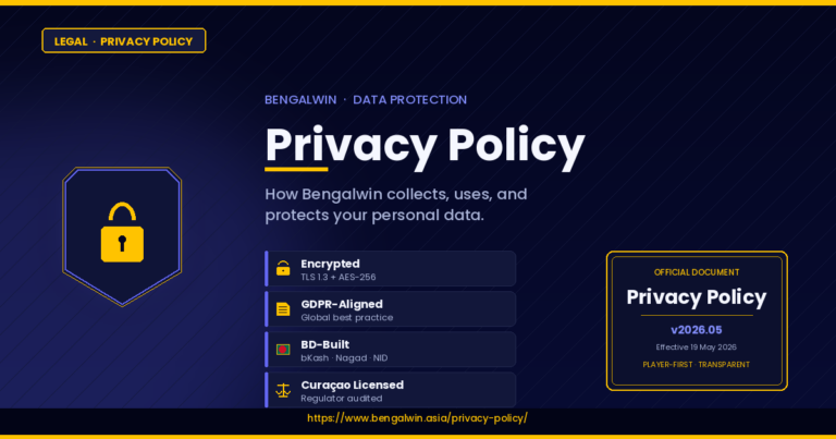 Bengalwin Privacy Policy (2026): How We Protect Your Data Safely